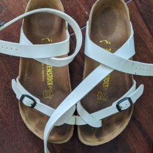 White Birkenstocks